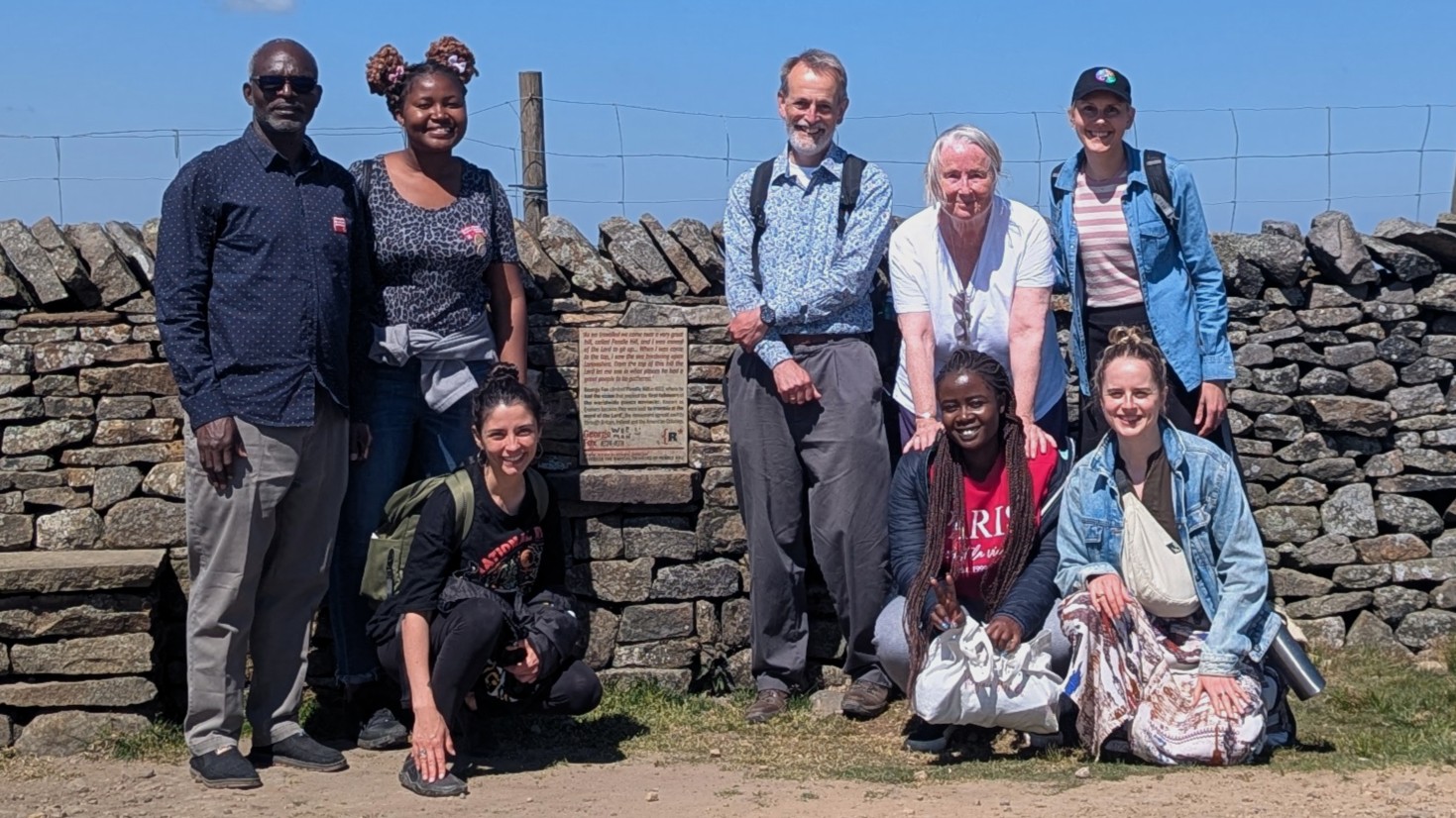 Community fellowship outdoors